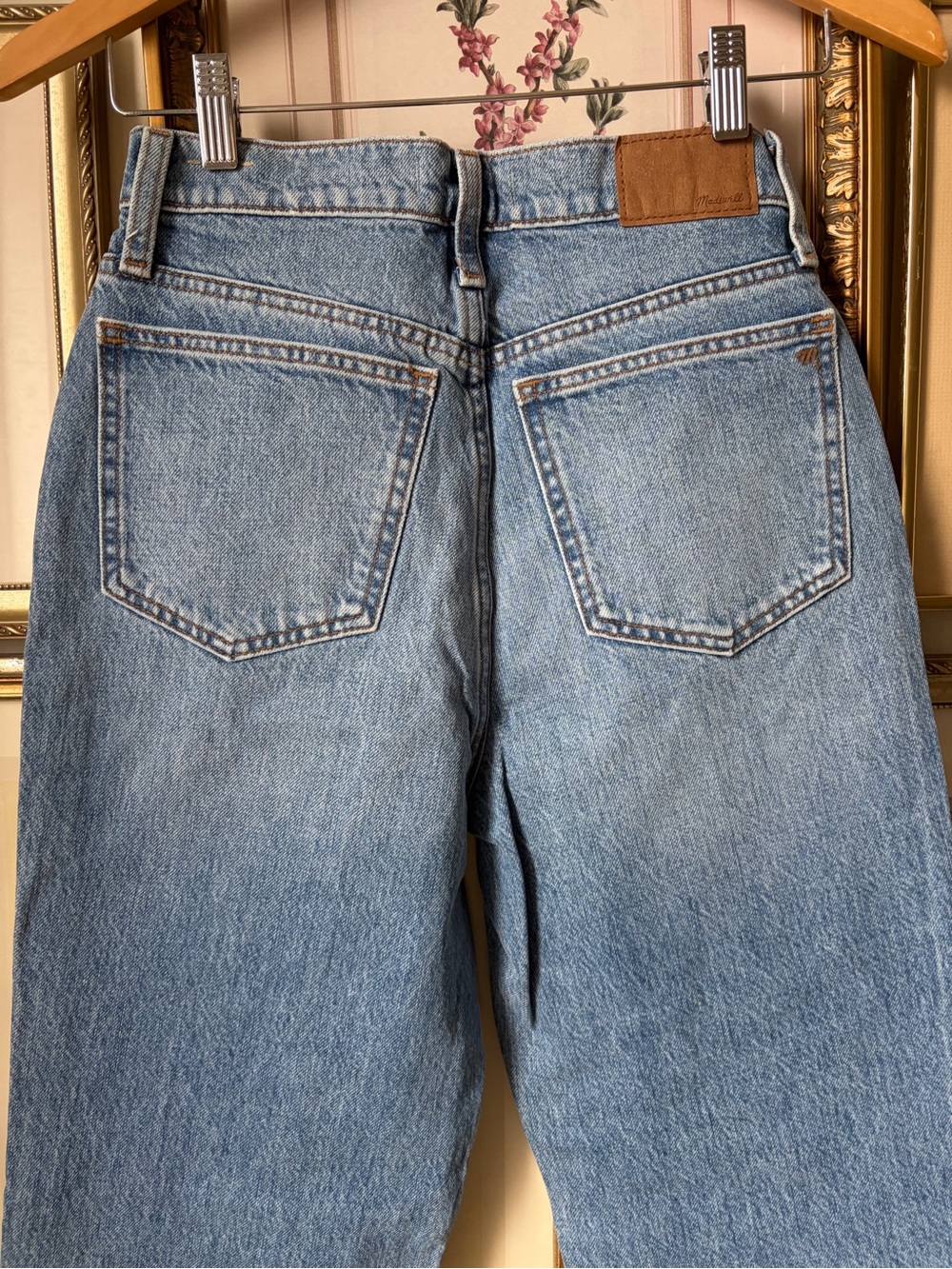 Madewell The Perfect Vintage Straight Jean in Seyland Wash 24 - Picture 13 of 14